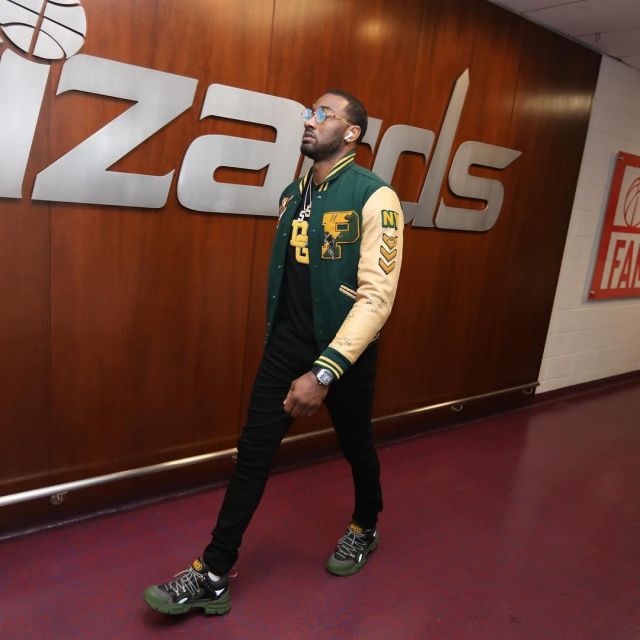 The Sneakers Flashtrek Gucci John Wall, on the account Instagram of @johnwall