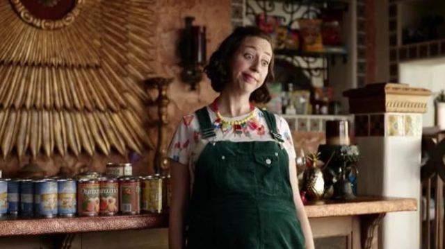 Celebrate Shop Popsicle Necklace worn by Carol Pilbasian (Kristen Schaal) in The Last Man on Earth (Season 04 Episode 14)