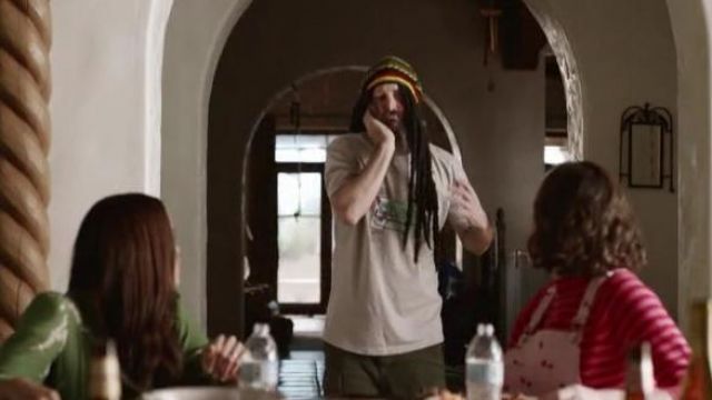 Threadless Beer Pong Tee worn by Phil Tandy Miller (Will Forte) in The Last Man on Earth (Season 04 Episode 15)
