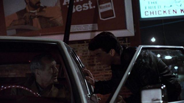 Winston Cigarettes panneau d'affichage de Vincent Lauria (Tom Cruise) dans La Couleur de l'Argent