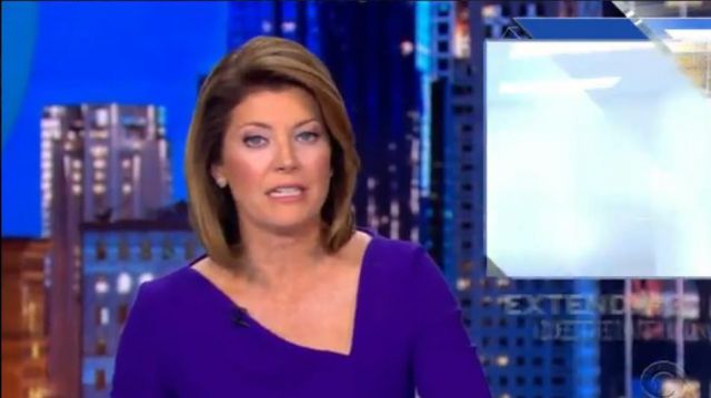 Roland mouret Flared-cuff Fold­ed Wool Mi­di Dress Eau de nil worn by Norah O'Donnell on CBS Evening News AUGUST 21, 2019