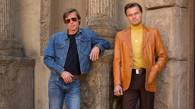 The jean jacket of Cliff Booth (Brad Pitt) in Once Upon a Time... in Hollywood