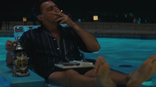 Striped shirt of Rick Dalton (Leonardo DiCaprio) in Once Upon a Time in Hollywood