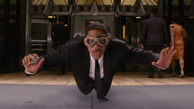 Gadget travel time of Agent J (Will Smith) in Men In Black III