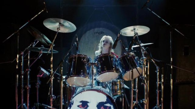 Zildjian cymbal used by Roger Taylor (Ben Hardy) in Bohemian Rhapsody