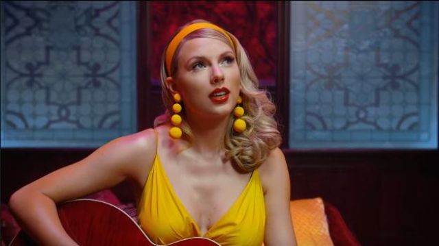 Yellow HeadBand worn by Taylor Swift in Taylor Swift - Lover