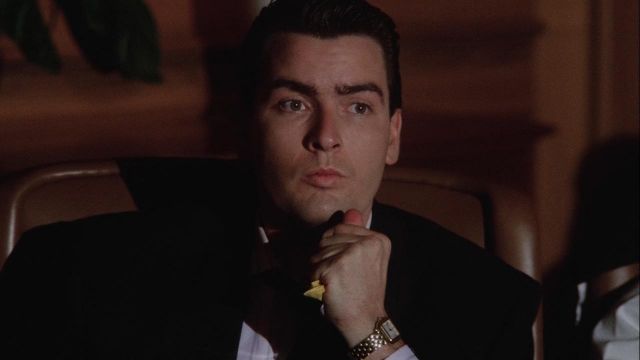 Cartier Panthere Watch worn by Bud Fox (Charlie Sheen) in Wall Street