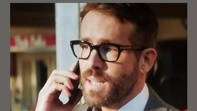 Les lunettes de vue Tom Ford portées par le Directeur de Eteon (Ryan Reynolds) dans le film Fast & Furious : Hobbs & Shaw