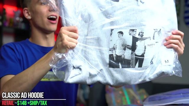classic ad hoodie supreme