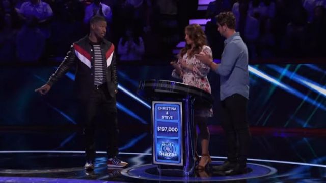 Black denim pants worn by Steve on Beat Shazam S01E04 June, 22 2017