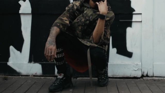 Nike Air Max 95 worn by scarlxrd in the music video scarlxrd - HEART ATTACK [Prod. JVCXB]