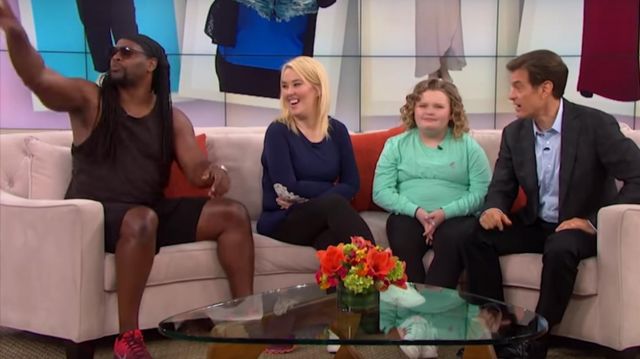 Black pants worn by Mama June on The Dr. Oz Show August, 27 2018