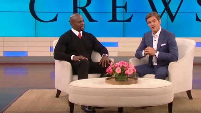 Pantalones negros usados por Terry Crews en The Dr. Oz Show 10 de septiembre de 2018