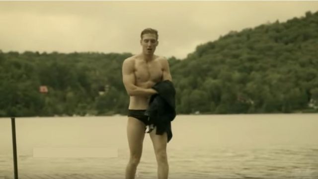 The slip in black cotton worn by Pierre-Luc Lafontaine in Jeremie Season 1 Episode 15 The BBQ