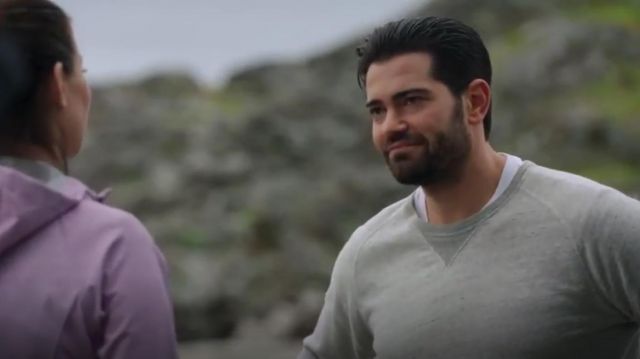 Levi's Vintage clothing tirez années 1950 gris mele porté par Trace Riley (Jesse Metcalfe) à Chesapeake Shores (S04E01)