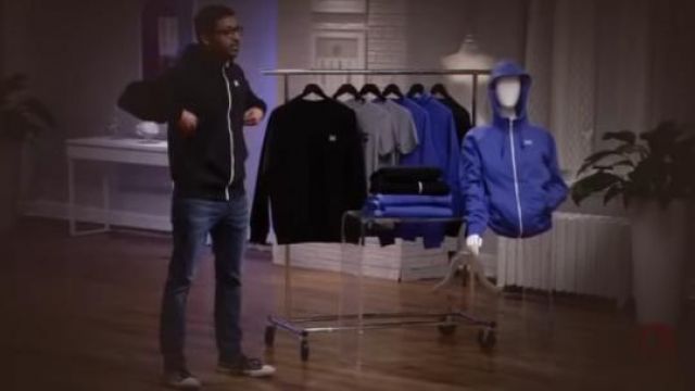 Sneakers blue worn by Denish Ghayal in the show Project Runway: Fashion Startup S01E01 