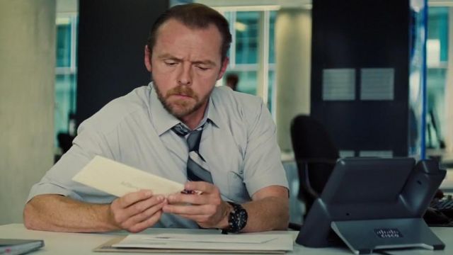 Cisco Réseau utilisé par Benji Dunn (Simon Pegg) dans Mission: Impossible - Voyous de la Nation