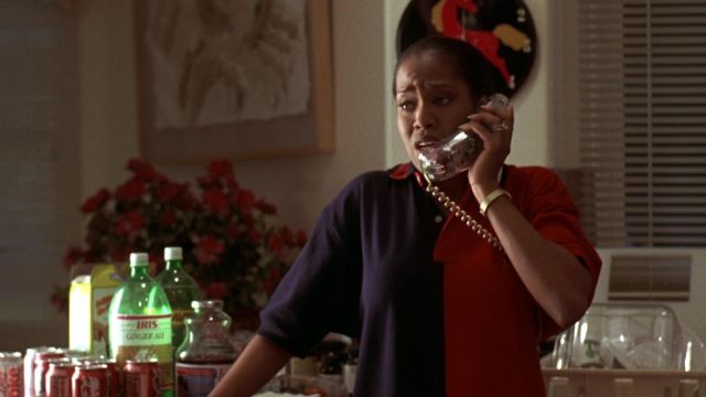 Coca Cola of Marcee Tidwell (Regina King) in Jerry Maguire