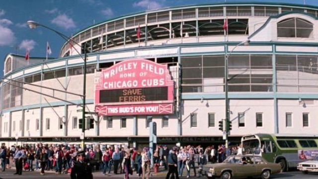 Wrigley Field Home of Chicago Cubs as seen in Ferris Bueller's Day Off