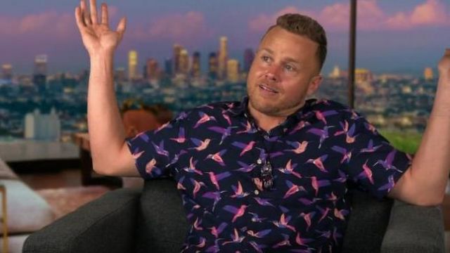 Zobello bird print shirt worn by Himself (Spencer Pratt) in The Hills: New Beginnings Season 1_Episode 11