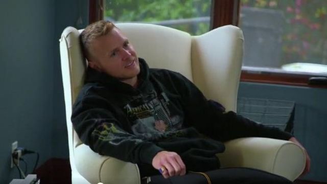 Eagle moto hoodie worn by Himself (Spencer Pratt) in The Hills: New Beginnings Season 1-Episode11