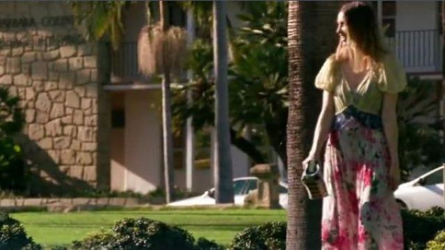 Attico Mixed floral maxi dress worn by Whitney Port in The Hills: New Beginnings Season 1-Episode12