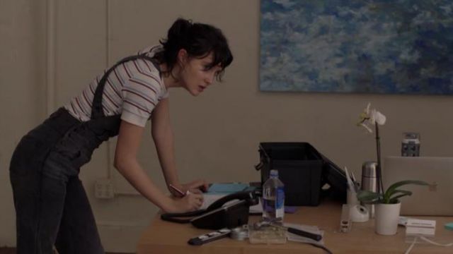 Frame '70s Striped Fitted Tee worn by Whitney Solloway (Julia Goldani Telles) in The Affair Season 5 Episode 4