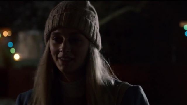 Winter Beanie Hat Worn By Lucy Currey In Black Christmas