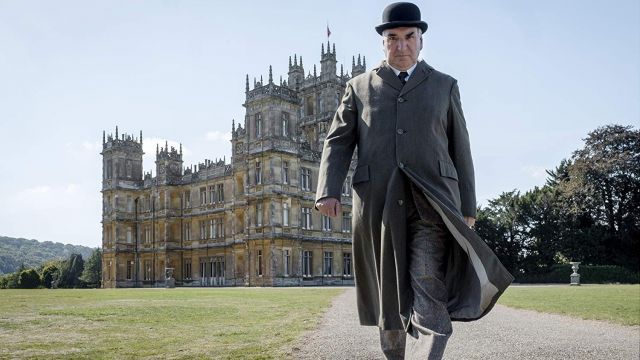 Chapeau porté par M. Carson (Jim Carter) dans Downton Abbey