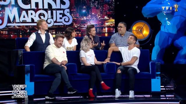 Les sneakers portées par Christophe Licata dans l'émission Vendredi tout est permis avec Chris Marques