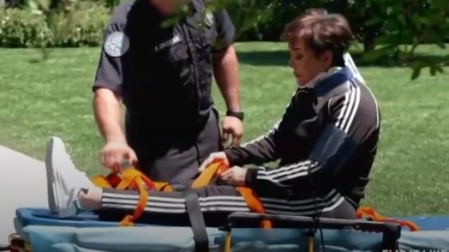 Adidas Black SST Track Jacket worn by Kris Jenner in Keeping Up with the Kardashians Season 17 Episode 3