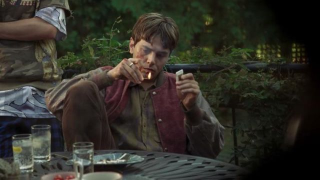 The jacket has a two-tone worn by Maximus (Xavier Dolan) in Matthias & Maxime