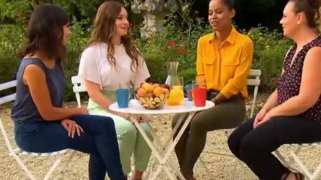The yellow shirt that bears a candidate in 4 marriages per 1 honeymoon of the 30/09/2019