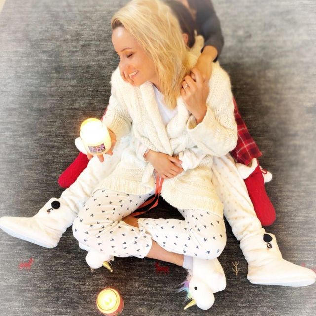 La bougie yankee candle d'Élodie Gossuin sur le compte Instagram de @elodiegossuin
