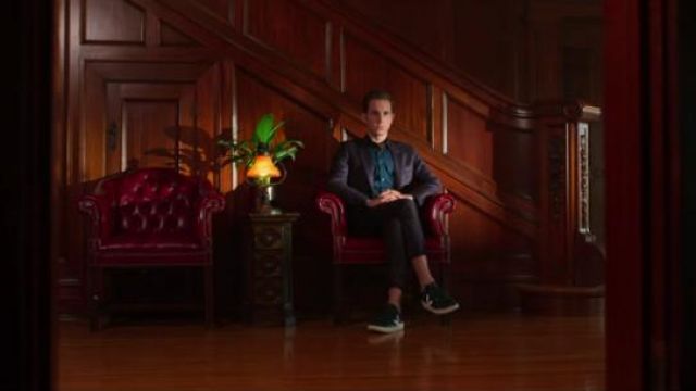 Veja blue esplar sneakers worn by Payton Hobart (Ben Platt) in The Politician Season 1 Episode 3