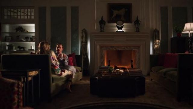 Gucci Pantalones estampados de pierna ancha de seda-charmeuse usados por Georgina Hobart (Gwyneth Paltrow) en The Politician Temporada 1 Episodio 4