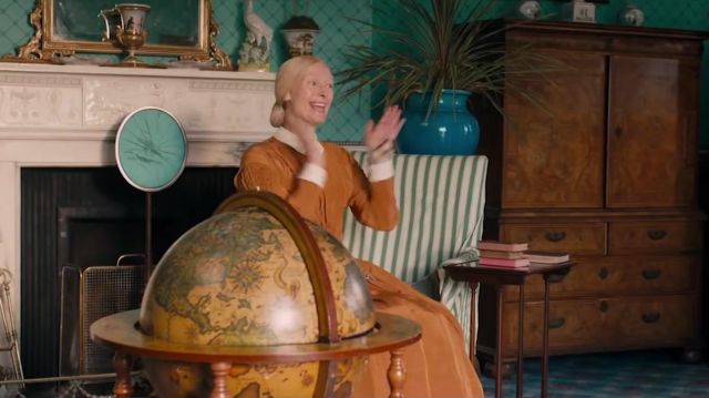 The globe of Betsey Trotwood (Tilda Swinton) in The Personal History of David Copperfield
