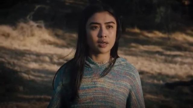 Urban Outfitters UO Space dye hooded pullover jumper worn by Alex Portnoy (Brianne Tju) in Light as a Feather Season 2 Episode 16