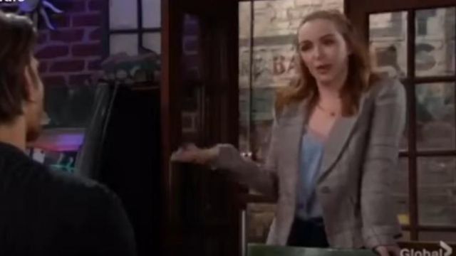 Babaton at Aritzia Galen Camisole worn by Mariah Copeland (Camryn Grimes) in The Young and the Restless October 9, 2019