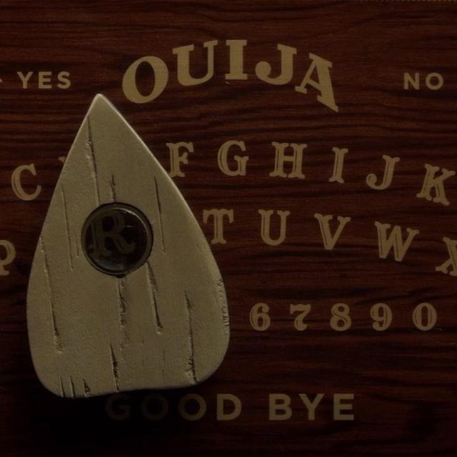 Ouija board on the Instagram account @ouijamovie