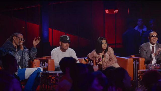 Black "3" cap worn by Chance The Rapper in Rhythm + Flow (S01E01)