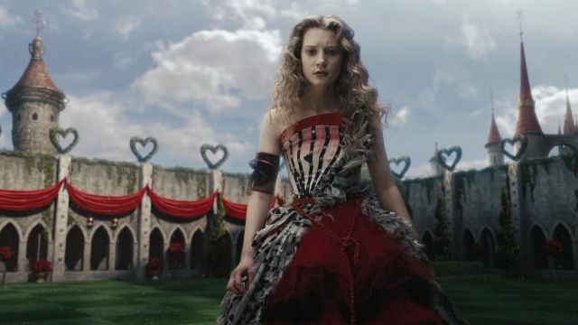 Mia Wasikowska Alice In Wonderland Dress