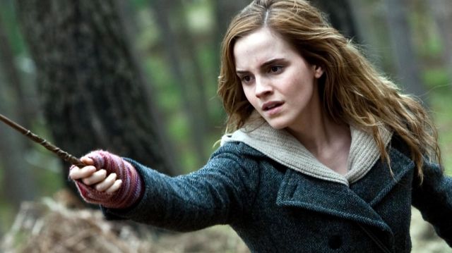 La baguette magique de Hermione Granger (Emma Watson) dans Harry