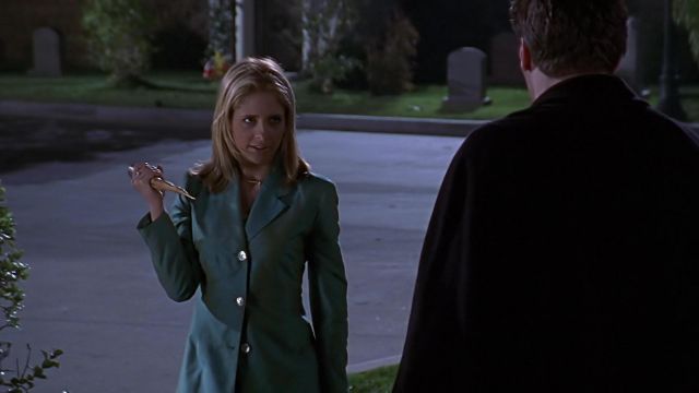 L'arme M.Pointy de Buffy Summers (Sarah Michelle Gellar) dans Buffy contre les vampires