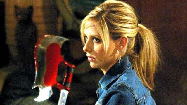 The false Buffy Summers (Sarah Michelle Gellar) in Buffy the vampire slayer