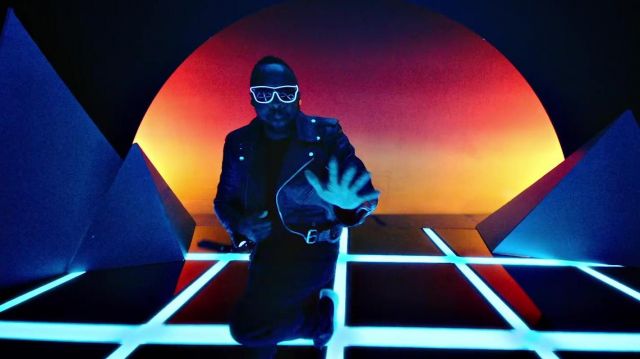 Veste en cuir noir de Will.i.am dans The Black Eyed Peas, J Balvin - RITMO (Bad Boys For Life)
