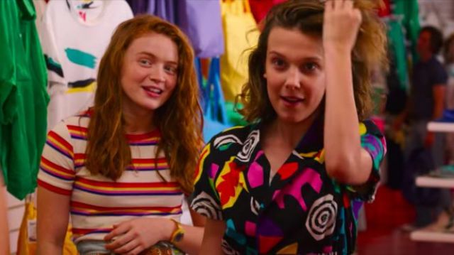The T Shirt Of Max Mayfield Sadie Sink In Stranger Things Spotern