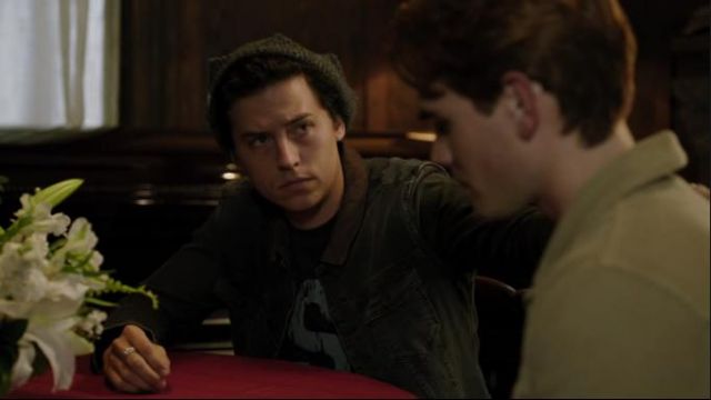 Black Denim Jacket worn by Jughead Jones (Cole Sprouse) in Riverdale Season 4 Episode 1