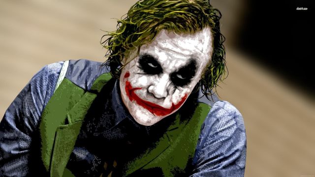 Green jacket of the Joker (Heath Ledger) in The Dark Knight Rises