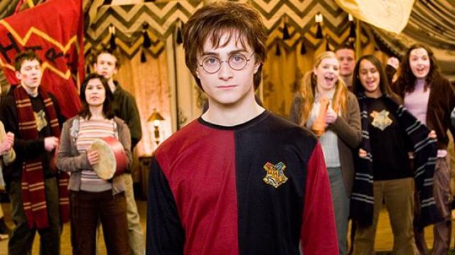 Le pull du tournoi des 3 sorciers de Harry Potter (Daniel Radcliffe) dans Harry Potter et la Coupe de feu